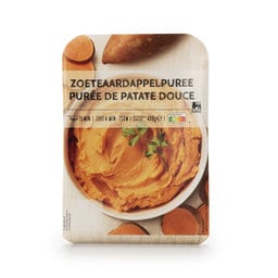 Zoete aardappelpuree