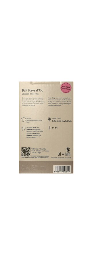Delhaize | Pays d'Oc | Rose Gris 3 l