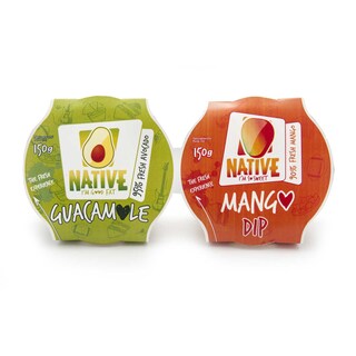Native | Duopack Guacamole & Salsa Mango 