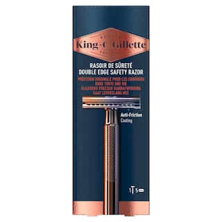 King C Gillette | King C Gillette | Scheerm + 5 Mesjes 