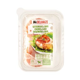 Delhaize | Geitenkaas en spek 