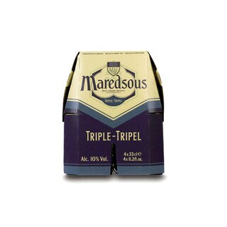 Maredsous | Abdijbier | Tripel | 10% ALC. | Fles 4 x 33 cl