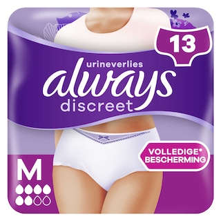 Always | Discreet | Broekjes | Urineverlies | Medium 