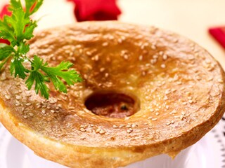Petites tourtes de poulet aux écrevisses