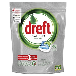 Dreft | Platinum | Vaatwastabletten | Platinum | Original 