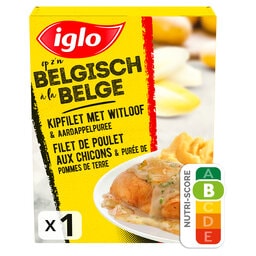 Kipfilet | Met Witloof & Aardappelpuree