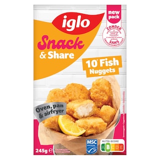 Iglo | Snack & Share | Nuggets | Fish 