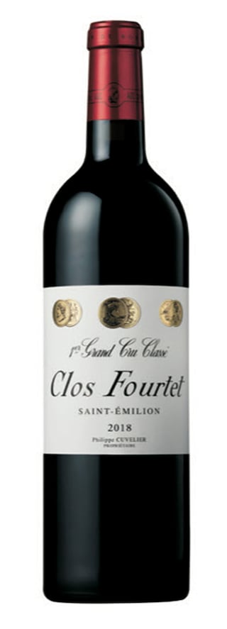 France-Frankrijk | Bordeaux - St-Emilion 1GCC | Clos Fourtet 2018 | Houten kist 