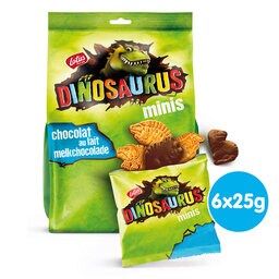 Biscuits | Dinosaurus | Chocolat lait | Mini
