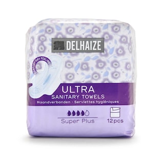 Delhaize | Care | Serviettes hygiéniques | Ultra super+ 