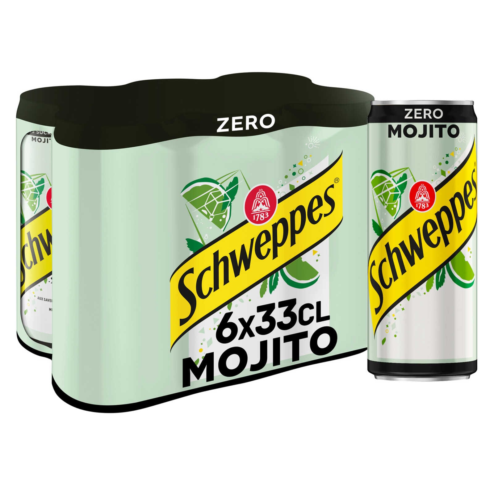 Schweppes Mojito | Zero | Canette