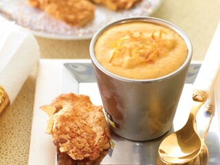 Semifreddo met sinaasappel