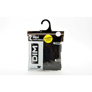 Dim | Paris | Slip Homme | coton stretch | noir | T4 