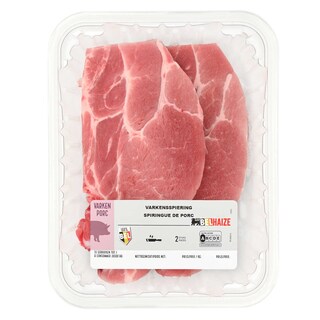 Delhaize | Spiringue | Porc | 2 pièces +/- 350 gr