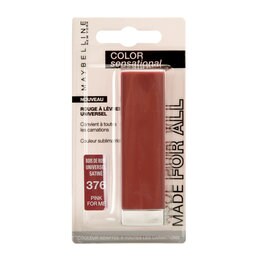 Lipstick | Color Sensational | Made for All | 376 Pink for Me
