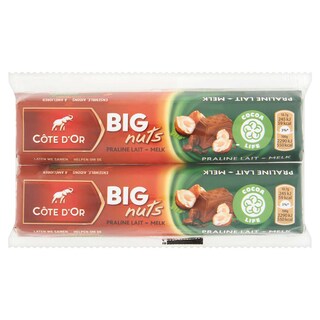 Côte d'Or | Chocolade | Big Nuts | Reep | Hazelnoot 