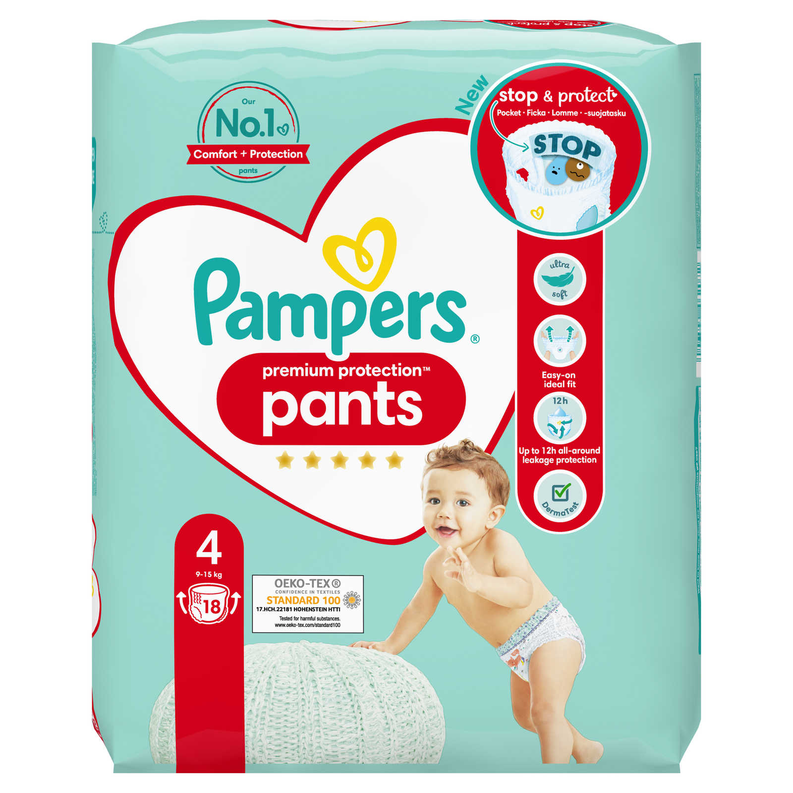 Pampers-Premium Protection