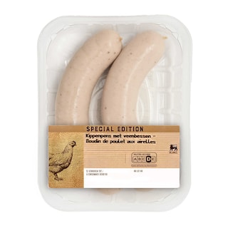 Delhaize | Boudin de poulet | Airelles 