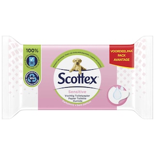 Scottex | Papier toilette | Humide | Sensitive | Eco 