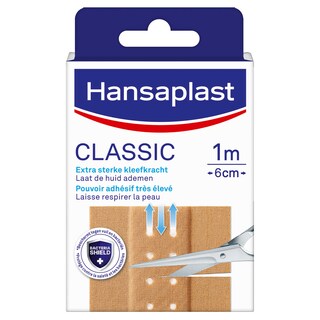 Hansaplast | Sparadraps | Classic | 1m x 6cm 