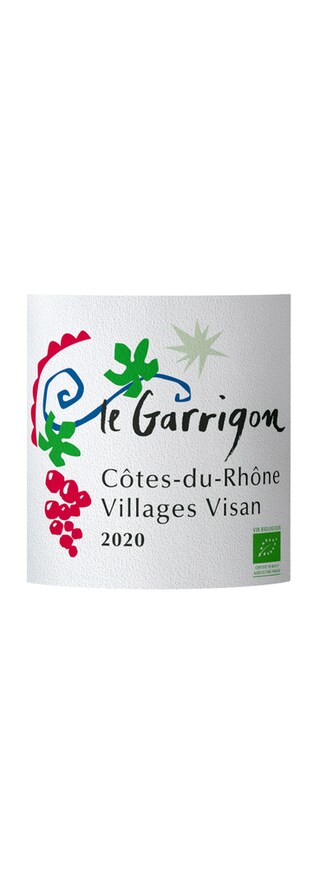 France - Frankrijk | Côtes du Rhône Villages -Visan | Garrigon Visan Bio 2020 Rouge | Bio 