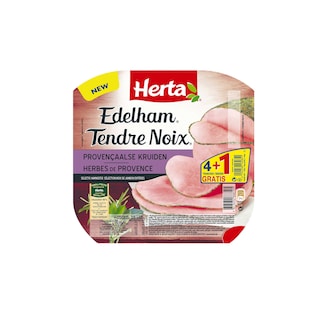 Herta | Tendre Noix | Ham | Provencaalse kruiden | 4+1 Sneden 