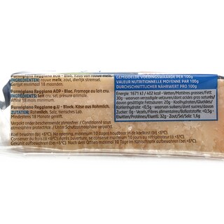 Delhaize | Parmigiano reggiano | Hard | Blok 250 gr