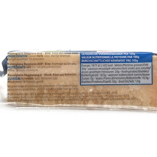 Delhaize | Parmigiano reggiano | Dur | Bloc 250 gr