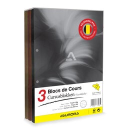 Bloc de cours | A4 | Ligné | 3st