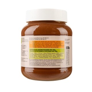 Delhaize | Bio | Pâte à tartiner | Noisettes/Cacao | Bio | FT 400 gr