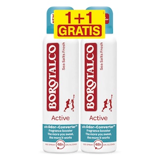 Borotalco | Deospray | Seasalt | 1+1 gr 