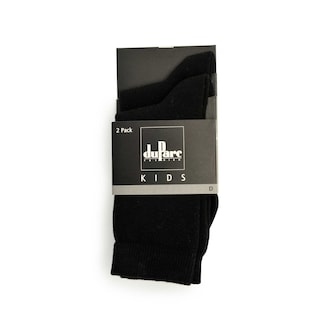 duParc | Chaussettes enfant | noir uni | 31/34 