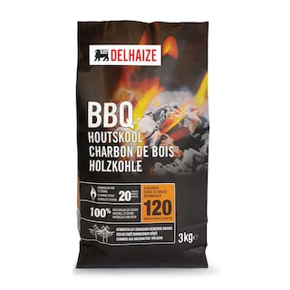 Delhaize | Houtskool 3kg 