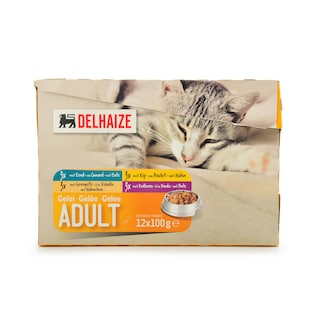 Delhaize | Kattenvoeding | volwassene | gevogelte 