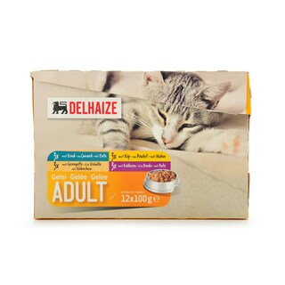 Delhaize | Nourriture chat | adult | volaille 