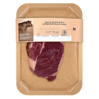 Delhaize | Black | Angus | Rib Eye 