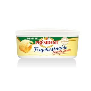 Président | Beurre | Frigotartinable | Demi-sel 