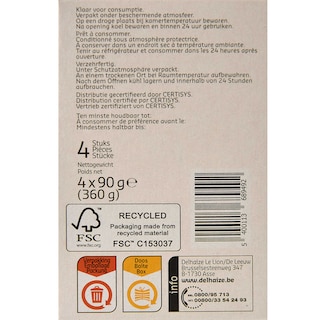 Delhaize | Bio | Baby | Banaan Appel Aardbei | 6M | Bio 360 gr