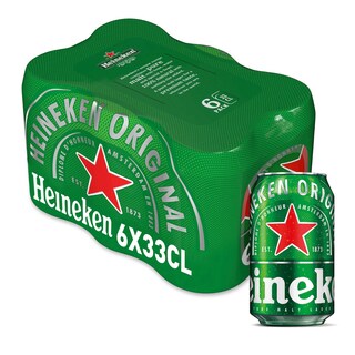 Heineken | Pils | 5% | Blik 6 x 33 cl