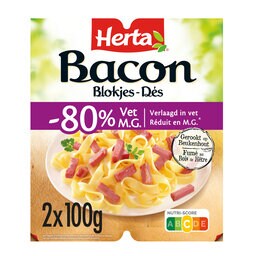 Baconblokjes | Gerookt