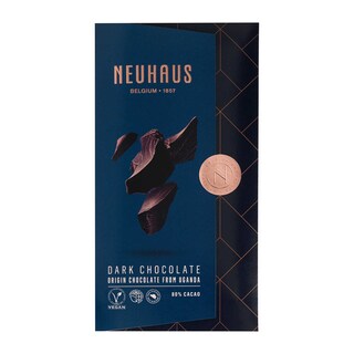 Neuhaus | Tablette | Chocolat noir 80% | Cacao Uganda | Fairtrade 