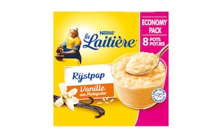 La Laitière | Vanille | Rijstpap | 7+1 gratis 