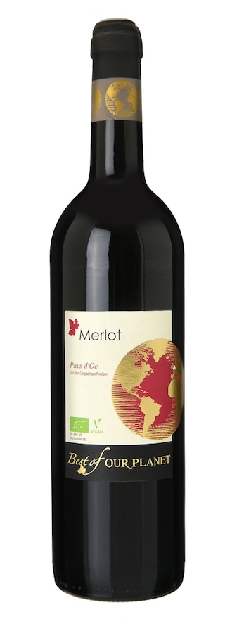 France - Frankrijk | Midi de la France - Oc IGP | Best Planet Merlot Rood 2019| Bio 