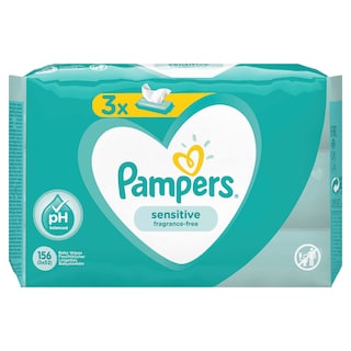 Pampers | Sensitive | Lingettes | Sensitive | Bébé 