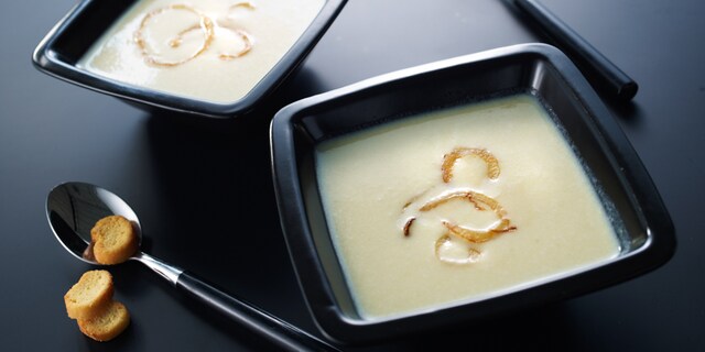 Velouté d’oignon au fromage