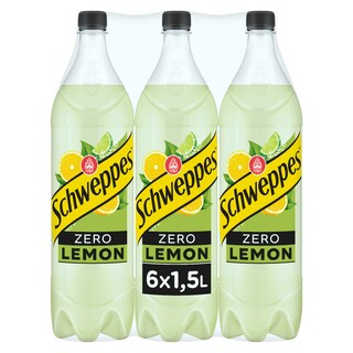 Schweppes | Lemon | Zero | rPET 6 x 1,5 l