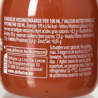 Delhaize | Shot | Aardbei gember 