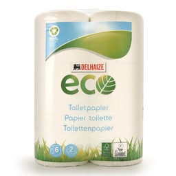 Toiletpapier | Gerecycleerd | 2 lagen | Eco