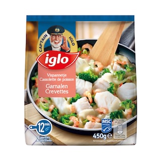 Iglo | Cassolette | Poisson | Aux crevettes 