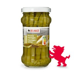 Groene asperges in conserve